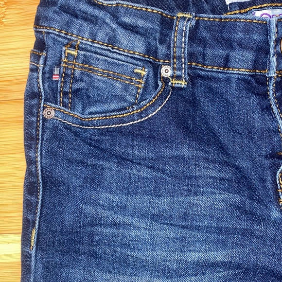 Vigoss Jeans Distressed Size 8 Stretchy Cute Girls - Picture 5 of 10